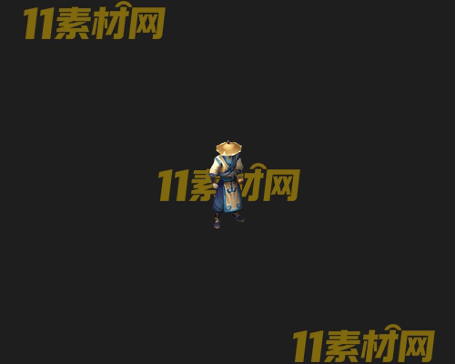 传奇人物NPC素材 动态高清PNG序列帧—NPC20260505-242
