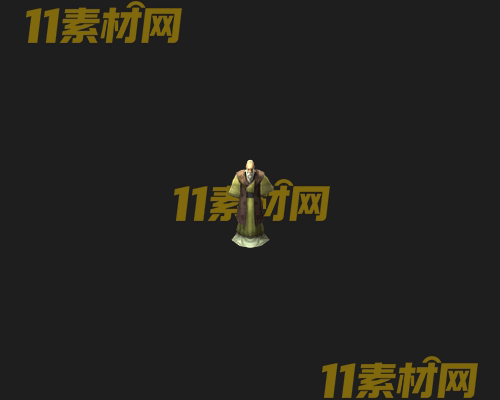 传奇人物NPC素材 动态高清PNG序列帧—NPC20260505-245
