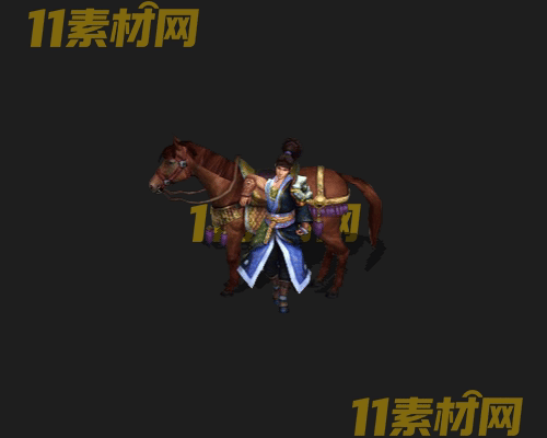 传奇人物NPC素材 动态高清PNG序列帧—NPC20260505-248