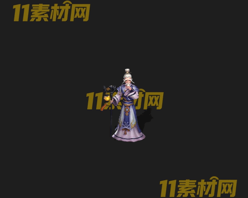 传奇人物NPC素材 动态高清PNG序列帧—NPC20260505-253