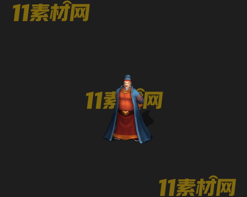 传奇人物NPC素材 动态高清PNG序列帧—NPC20260505-255