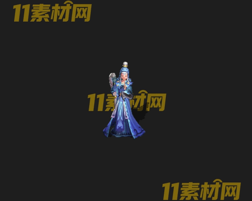传奇人物NPC素材 动态高清PNG序列帧—NPC20260505-257
