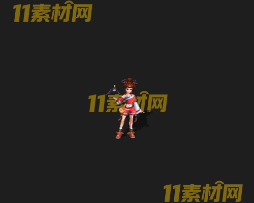 传奇人物NPC素材 动态高清PNG序列帧—NPC20260505-261