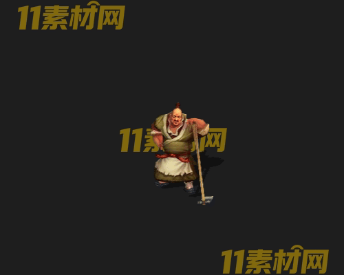 传奇人物NPC素材 动态高清PNG序列帧—NPC20260505-263