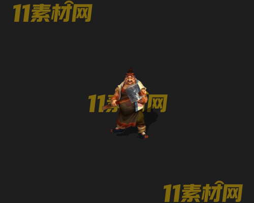 传奇人物NPC素材 动态高清PNG序列帧—NPC20260505-264