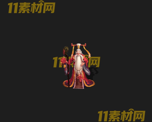 传奇人物NPC素材 动态高清PNG序列帧—NPC20260505-268
