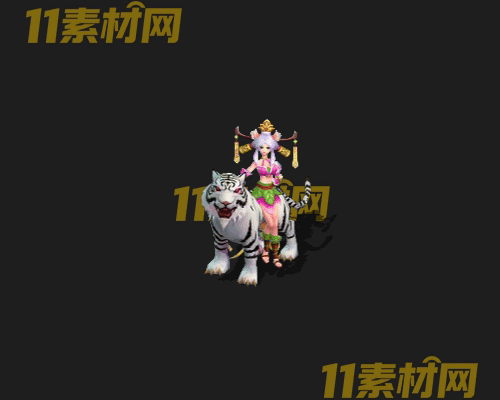 传奇人物NPC素材 动态高清PNG序列帧—NPC20260505-269