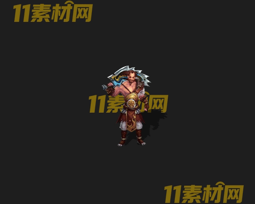 传奇人物NPC素材 动态高清PNG序列帧—NPC20260505-270