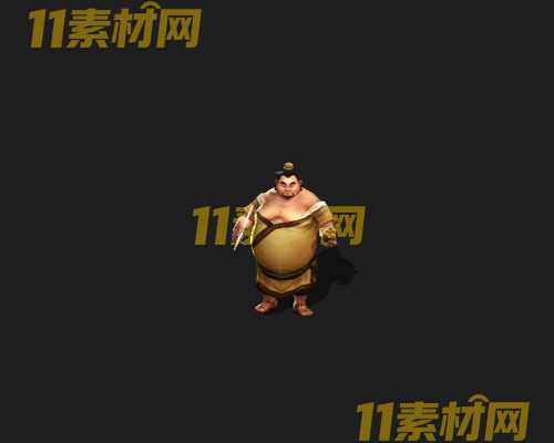 传奇人物NPC素材 动态高清PNG序列帧—NPC20260505-271