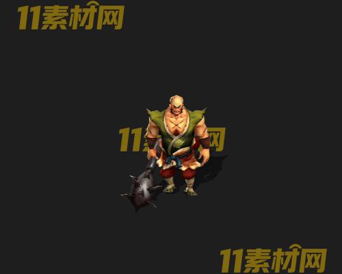 传奇人物NPC素材 动态高清PNG序列帧—NPC20260505-272
