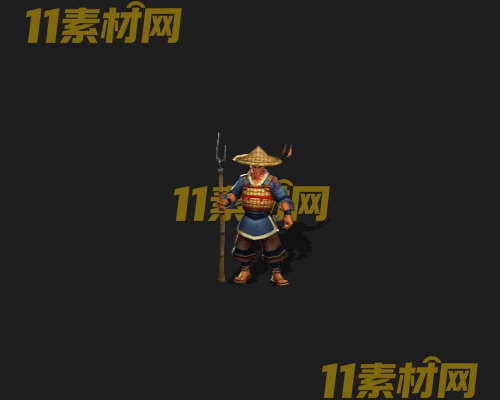 传奇人物NPC素材 动态高清PNG序列帧—NPC20260505-274