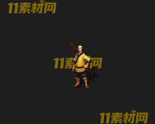 传奇人物NPC素材 动态高清PNG序列帧—NPC20260505-281