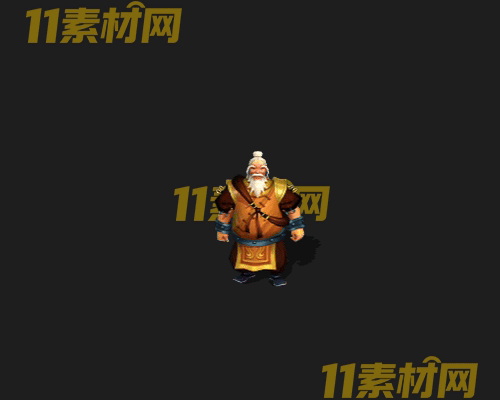 传奇人物NPC素材 动态高清PNG序列帧—NPC20260505-287