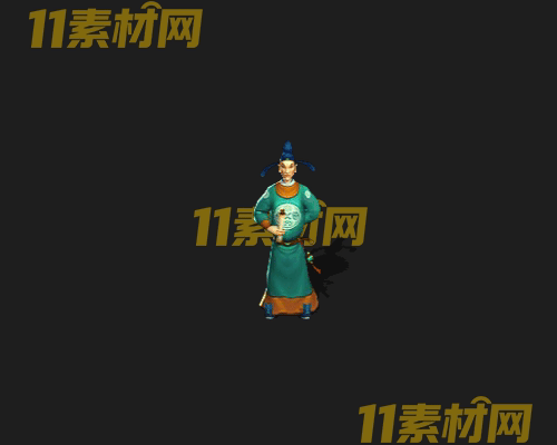 传奇人物NPC素材 动态高清PNG序列帧—NPC20260505-290