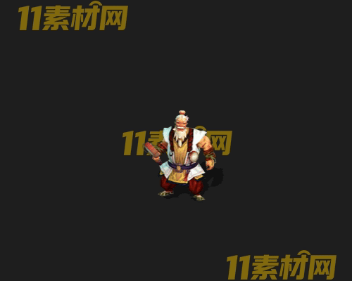 传奇人物NPC素材 动态高清PNG序列帧—NPC20260505-292