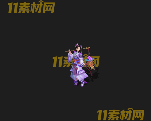 传奇人物NPC素材 动态高清PNG序列帧—NPC20260505-293