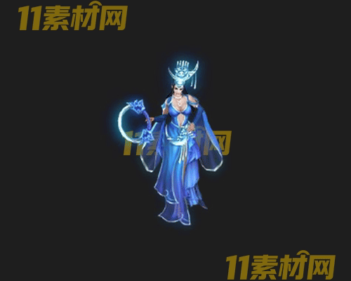 传奇NPC素材 动态高清PNG序列帧—NPC20260505-31