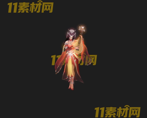 传奇NPC素材 动态高清PNG序列帧—NPC20260505-33