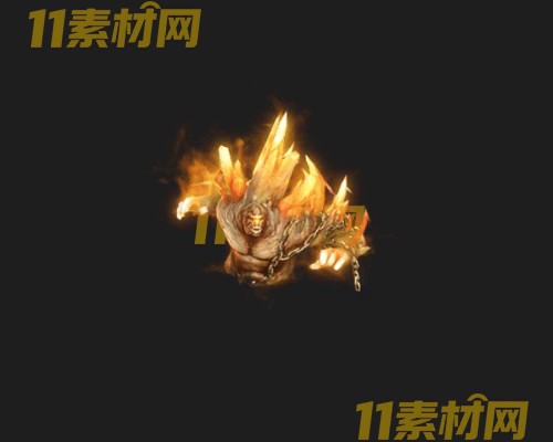传奇怪物NPC素材 动态高清PNG序列帧—NPC20260505-36
