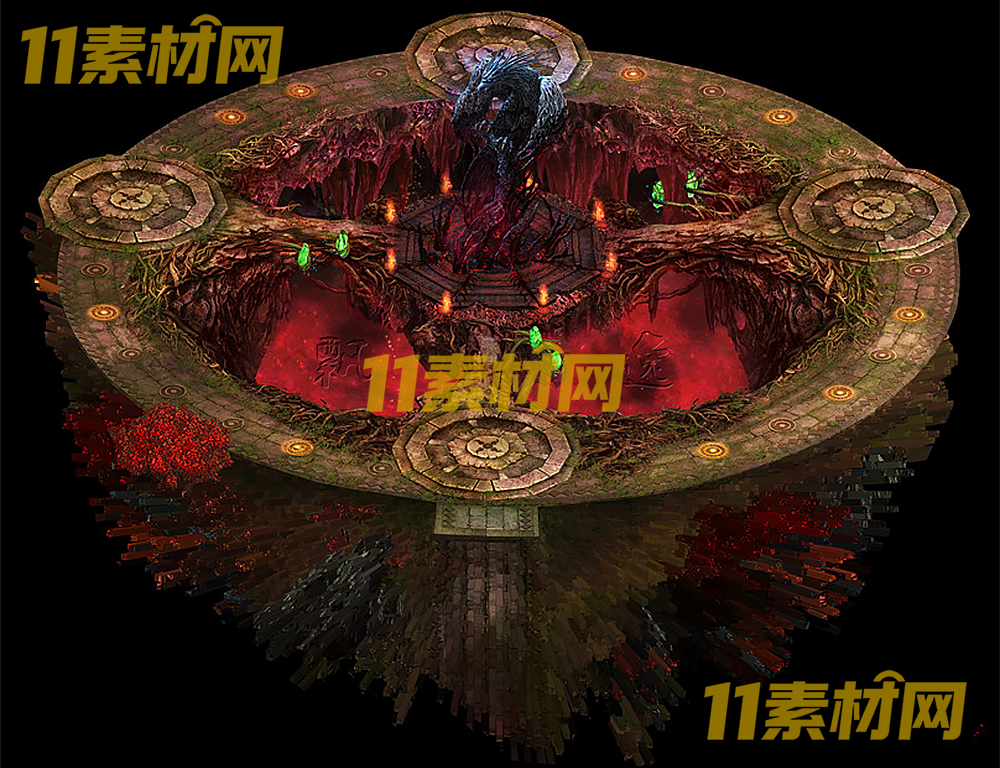 传奇真彩地图素材 超清地图—DT20260505-4