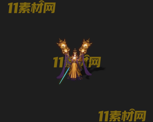 传奇怪物NPC素材 动态高清PNG序列帧—NPC20260505-60