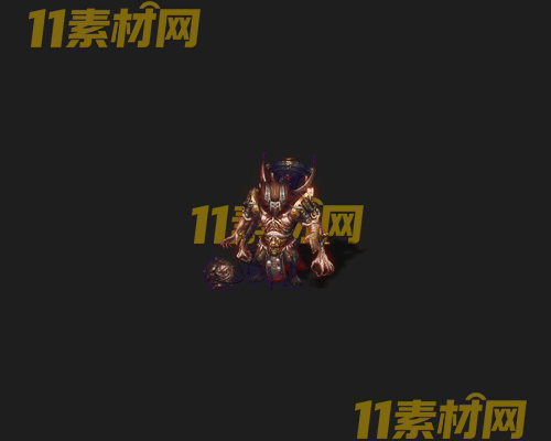传奇怪物NPC素材 动态高清PNG序列帧—NPC20260505-61