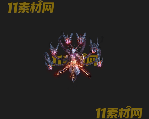 传奇怪物NPC素材 动态高清PNG序列帧—NPC20260505-70