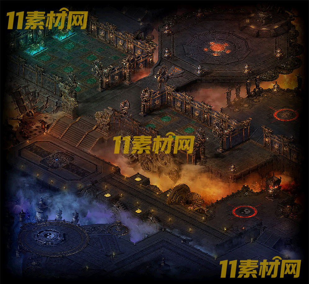 传奇真彩地图素材 超清地图—DT20260505-8