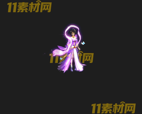 传奇人物NPC素材 动态高清PNG序列帧—NPC20260505-82
