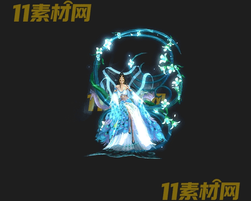 传奇人物NPC素材 动态高清PNG序列帧—NPC20260505-83