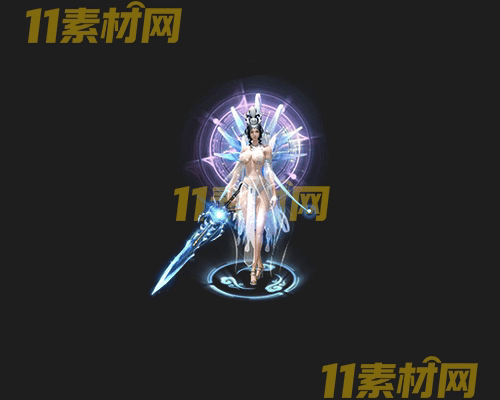 传奇人物NPC素材 动态高清PNG序列帧—NPC20260505-84