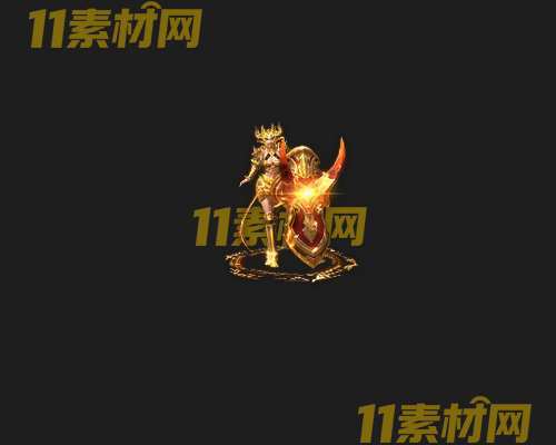 传奇人物NPC素材 动态高清PNG序列帧—NPC20260505-89
