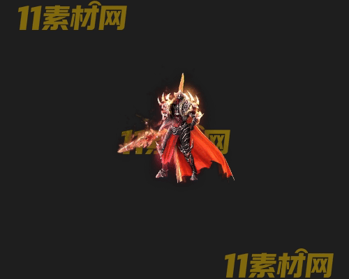 传奇人物NPC素材 动态高清PNG序列帧—NPC20260505-92