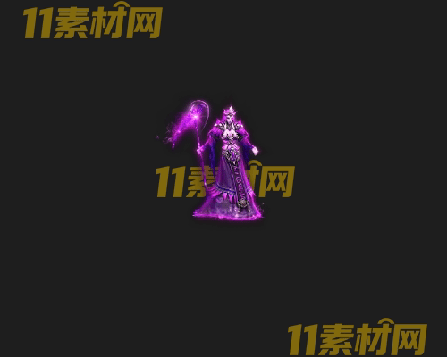 传奇人物NPC素材 动态高清PNG序列帧—NPC20260505-97