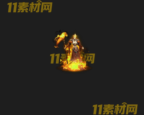 传奇人物NPC素材 动态高清PNG序列帧—NPC20260505-98