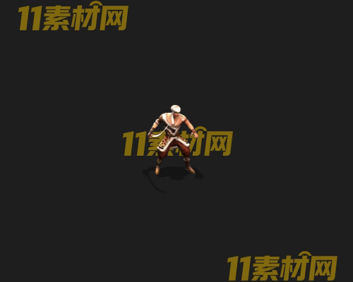 传奇人物NPC素材 动态高清PNG序列帧—NPC20260506-1