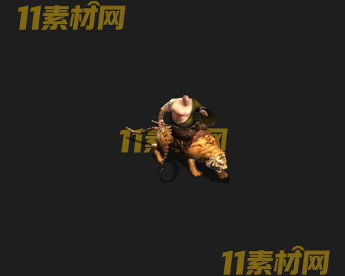 传奇人物NPC素材 动态高清PNG序列帧—NPC20260506-11