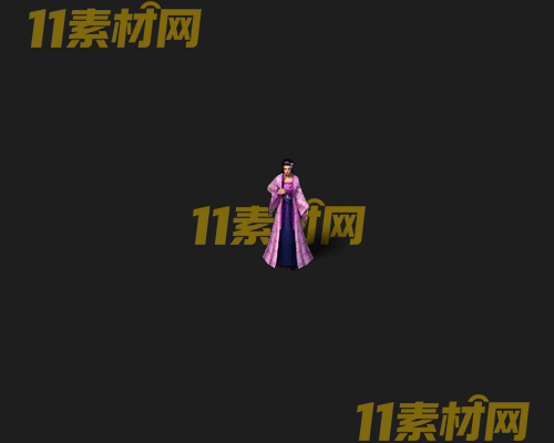 传奇人物NPC素材 动态高清PNG序列帧—NPC20260506-115