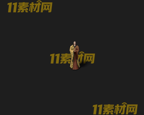 传奇人物NPC素材 动态高清PNG序列帧—NPC20260506-116