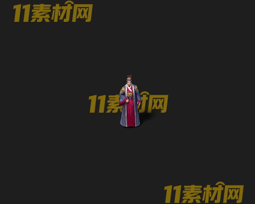 传奇人物NPC素材 动态高清PNG序列帧—NPC20260506-117