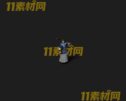 传奇人物NPC素材 动态高清PNG序列帧—NPC20260506-118