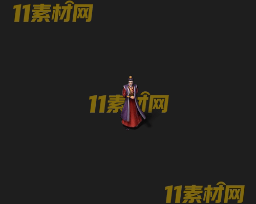 传奇人物NPC素材 动态高清PNG序列帧—NPC20260506-123