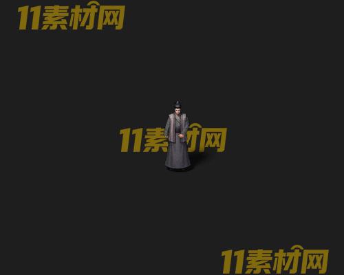 传奇人物NPC素材 动态高清PNG序列帧—NPC20260506-125