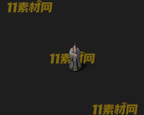 传奇人物NPC素材 动态高清PNG序列帧—NPC20260506-126