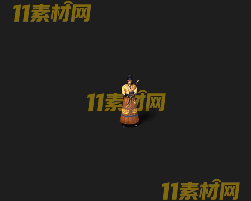 传奇人物NPC素材 动态高清PNG序列帧—NPC20260506-128
