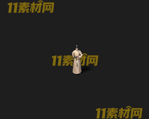 传奇人物NPC素材 动态高清PNG序列帧—NPC20260506-129