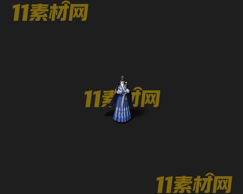 传奇人物NPC素材 动态高清PNG序列帧—NPC20260506-133