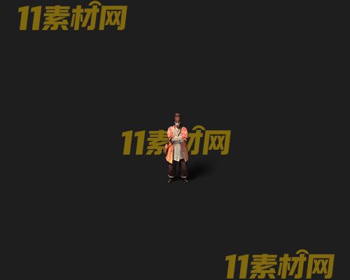 传奇人物NPC素材 动态高清PNG序列帧—NPC20260506-137