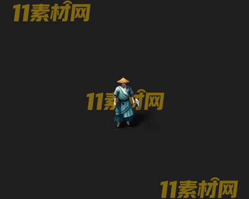 传奇人物NPC素材 动态高清PNG序列帧—NPC20260506-139