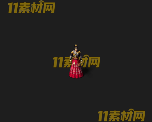 传奇人物NPC素材 动态高清PNG序列帧—NPC20260506-141